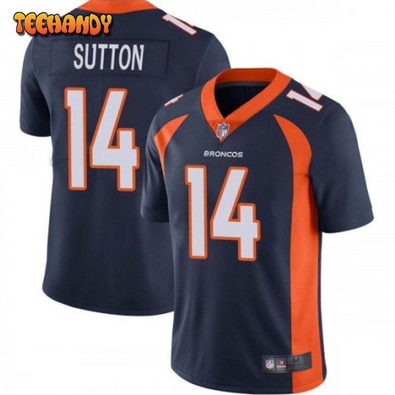 Denver Broncos Courtland Sutton Navy Limited Jersey