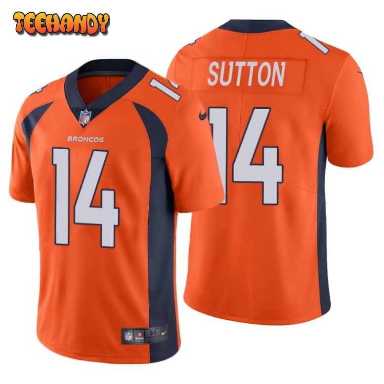 Denver Broncos Courtland Sutton Orange Limited Jersey