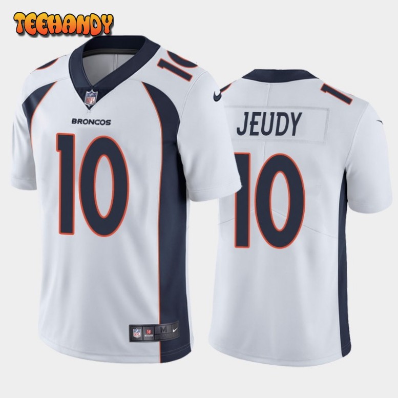 Denver Broncos Jerry Jeudy White Limited Jersey