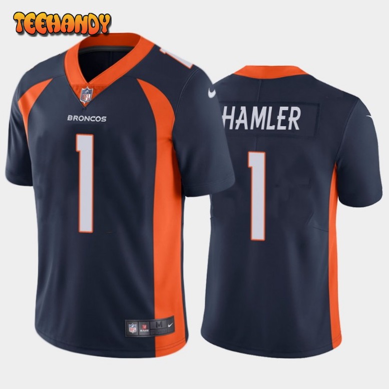 Denver Broncos KJ Hamler Navy Limited Jersey