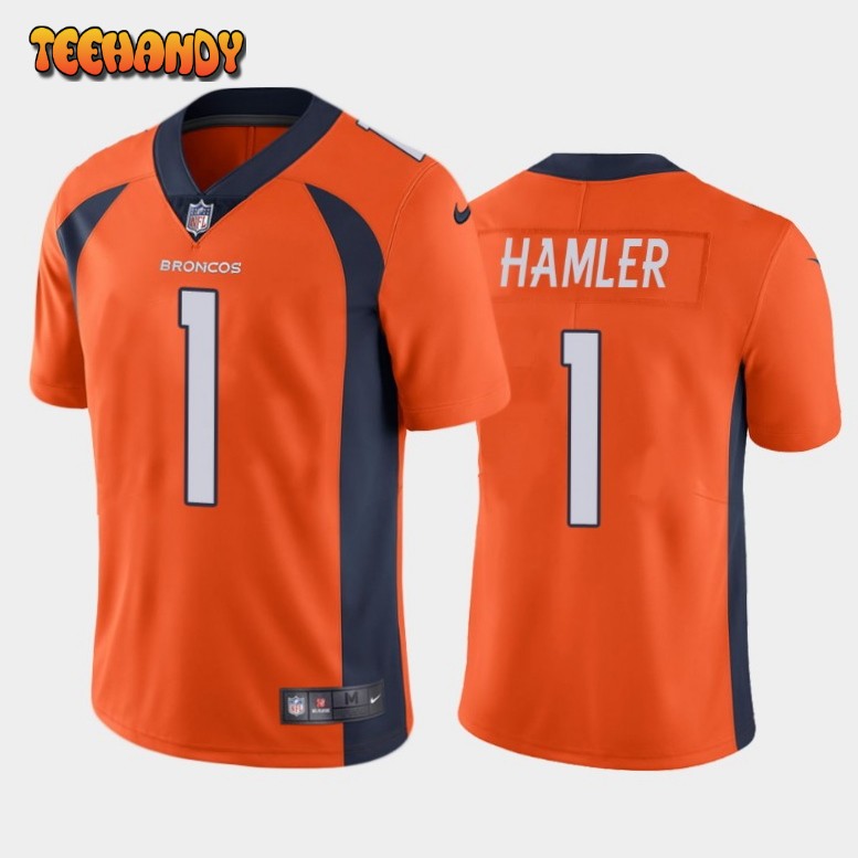 Denver Broncos KJ Hamler Orange Limited Jersey