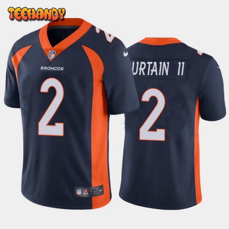 Denver Broncos Pat Surtain II Navy Limited Jersey