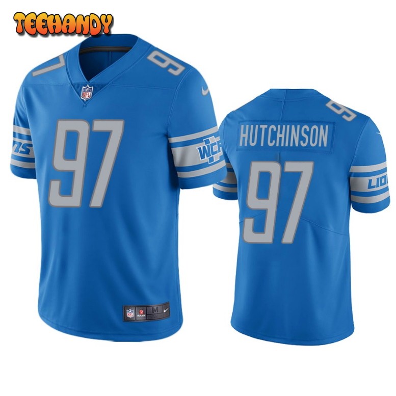 Detroit Lions Aidan Hutchinson Blue Limited Jersey