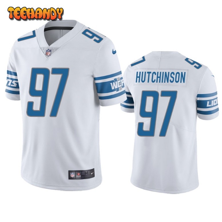 Detroit Lions Aidan Hutchinson White Limited Jersey