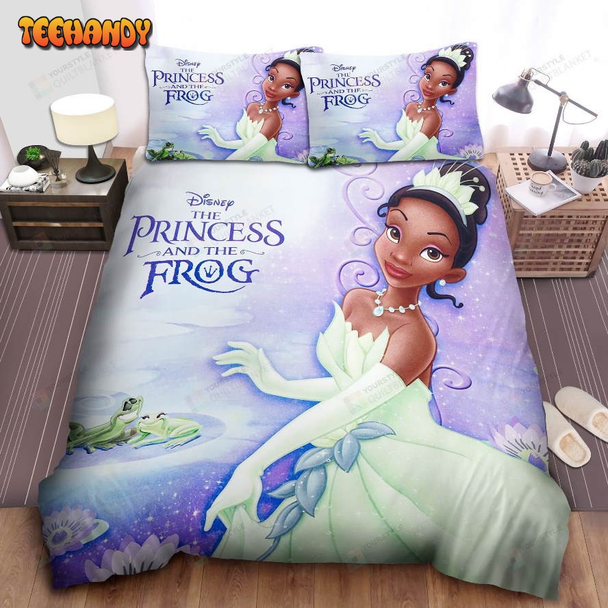 Disney Princess Tiana From The Princess And The Frog Duvet Cover Bedding Sets