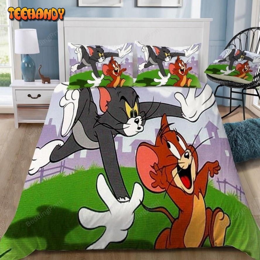 Disney Tom And Jerry #2 Duvet Cover Bedding Set