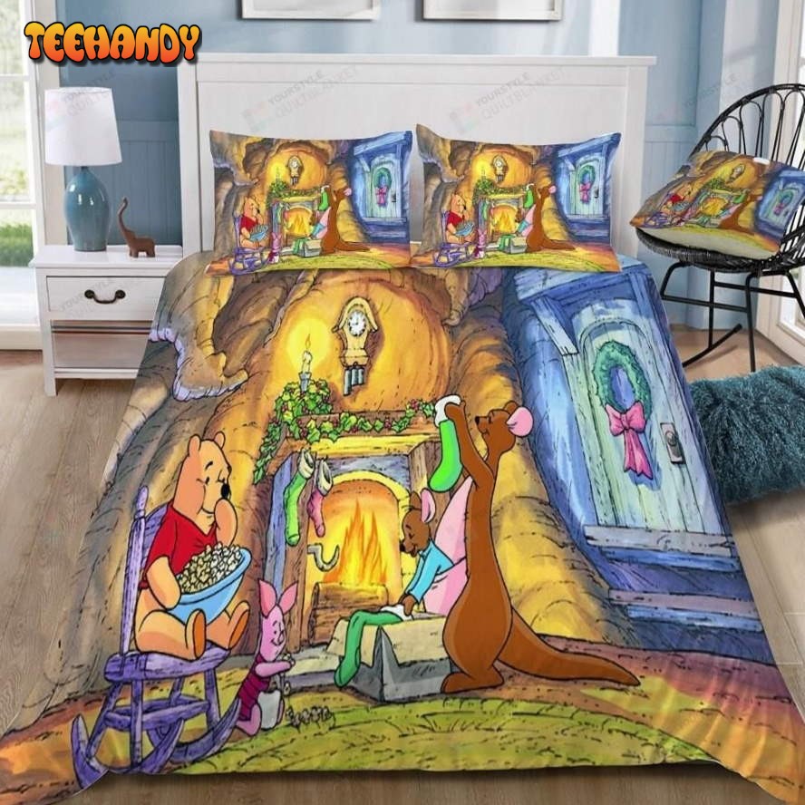 Disney Winnie The Pooh #19 Duvet Cover Bedding Set