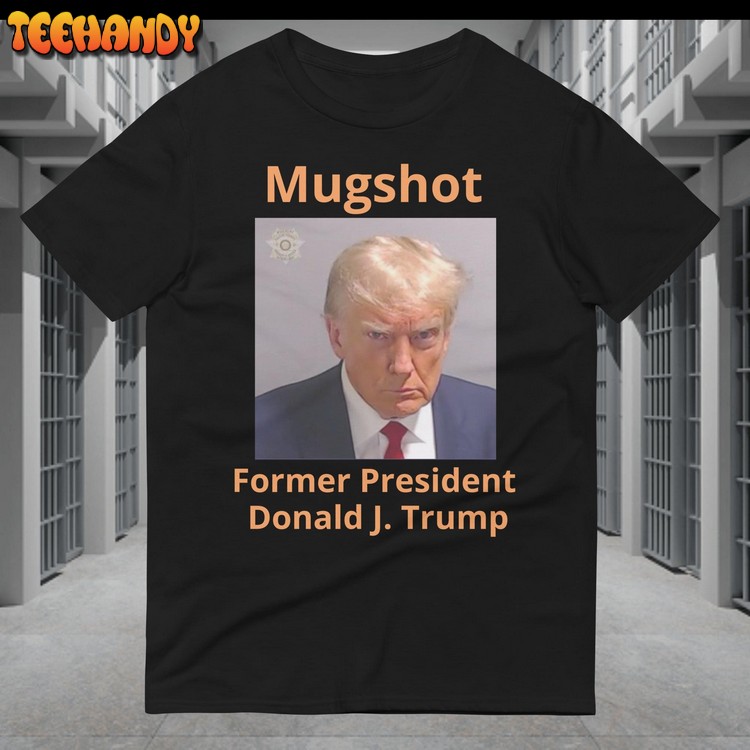 Donald Trump Former President Mugshot Trending T-Shirt