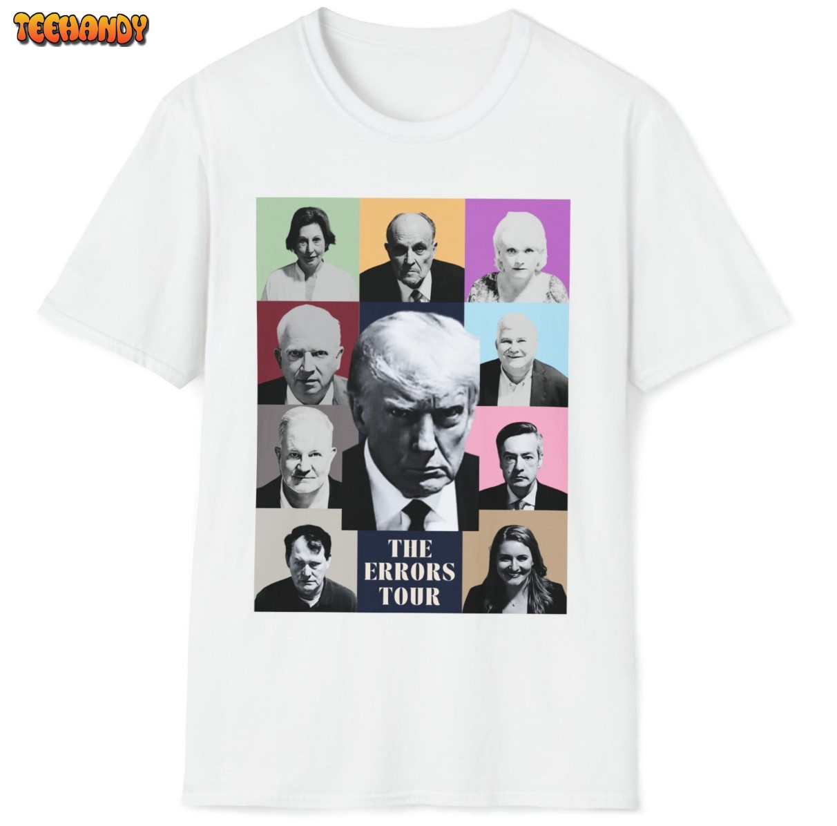 Donald Trump Mugshot Taylor Swift Eras Tour Parody Shirt