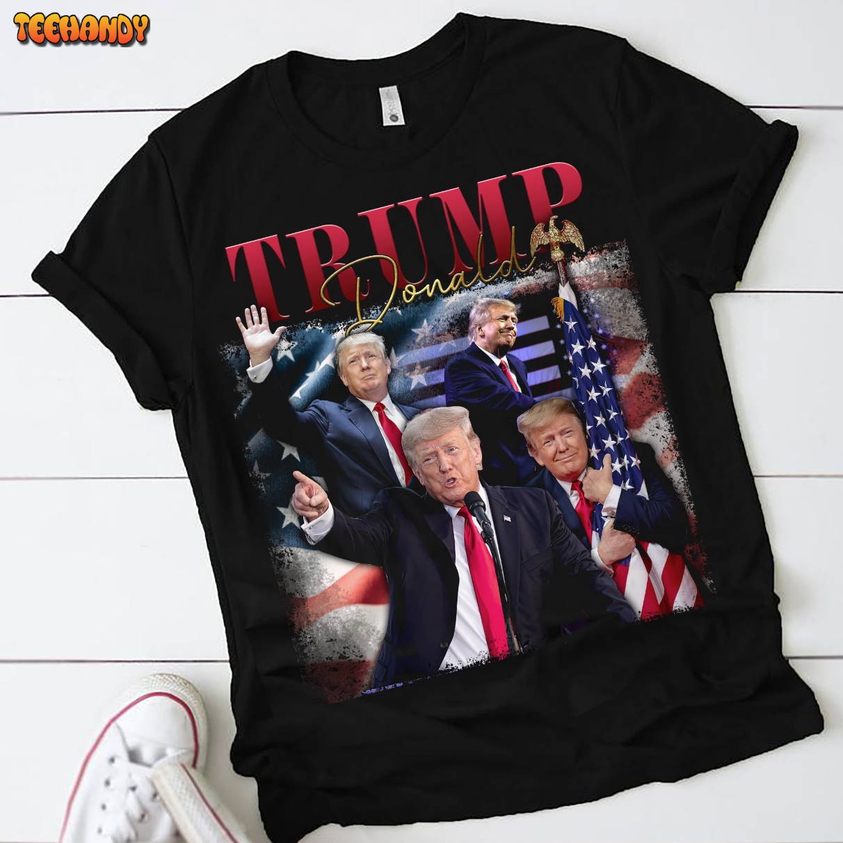 DONALD TRUMP Vintage Shirt Donald Trump Retro 90s T Shirt