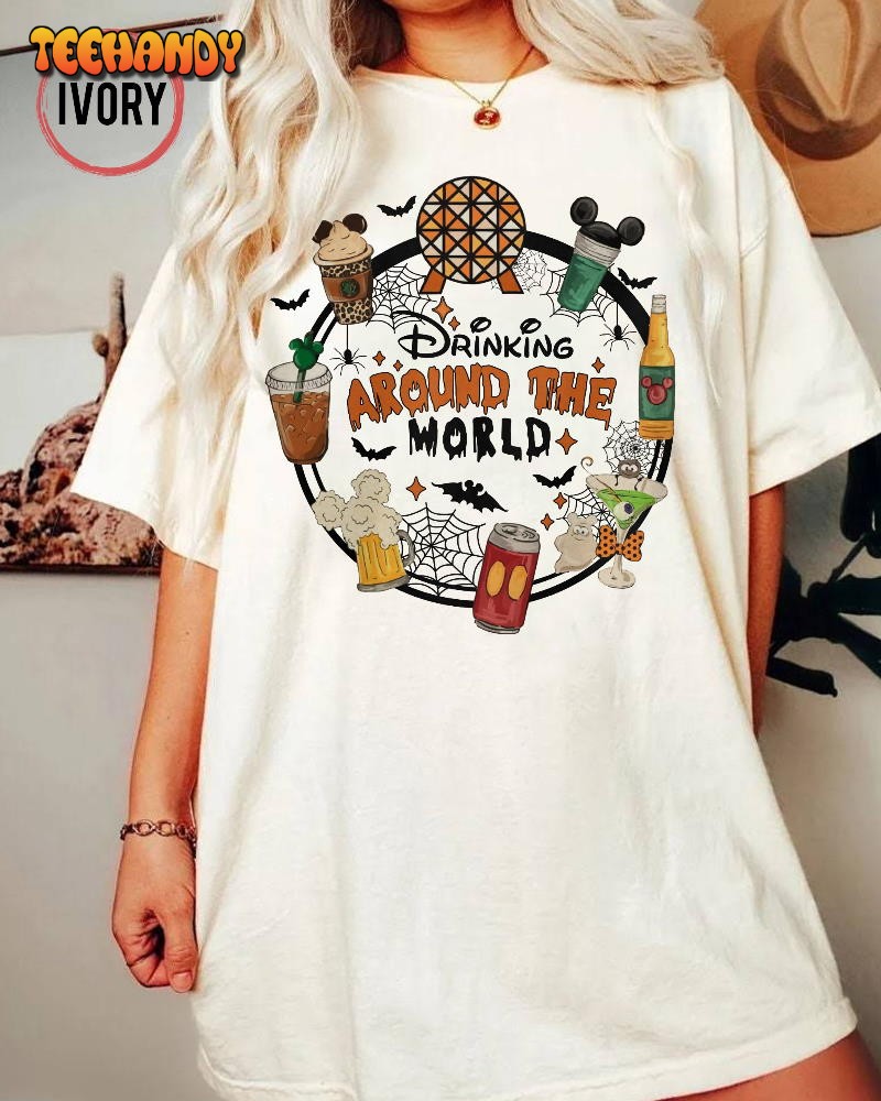 Drinking around the World Shirt, Epcot Cool Shirts