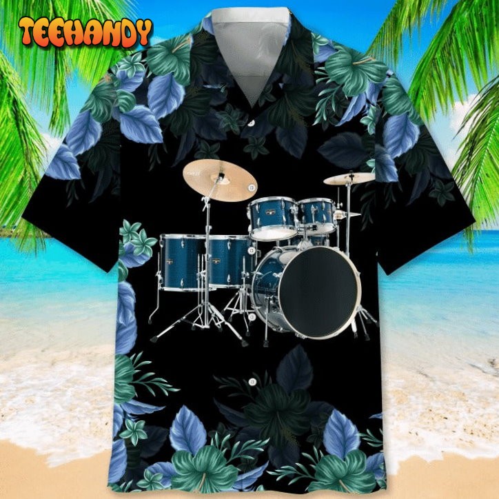 Drum Nature Hawaiian Shirt, Drummer Hawaiian Shirts For Summer