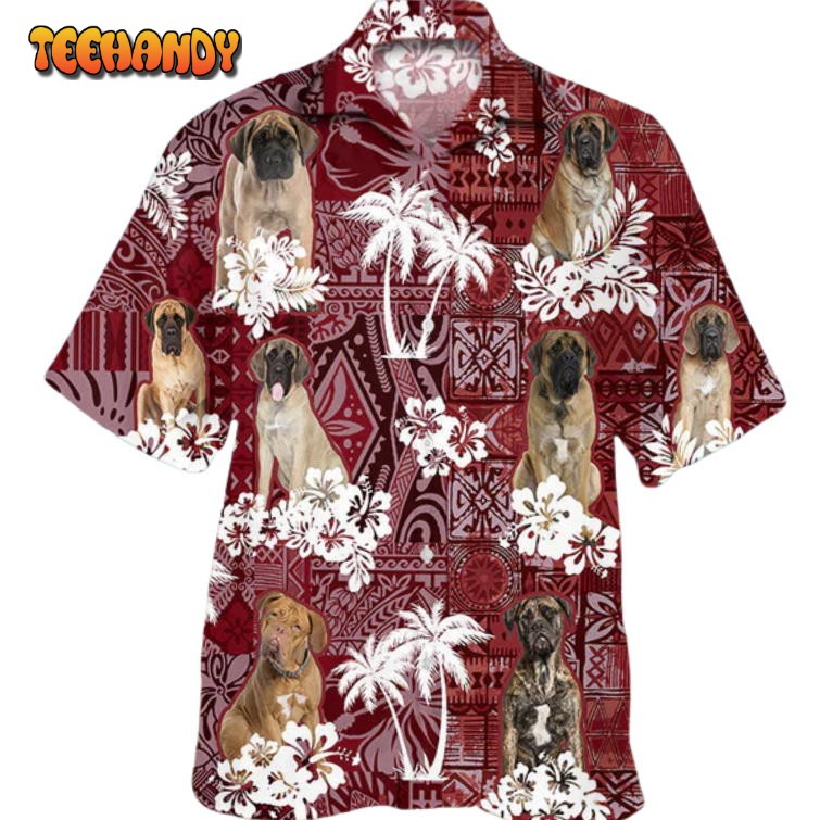 English Mastiff Hawaiian Shirt, Dog Hawaiian Shirt For Summer