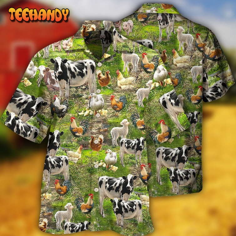 Farm Life Table Fresh Hawaiian Shirt