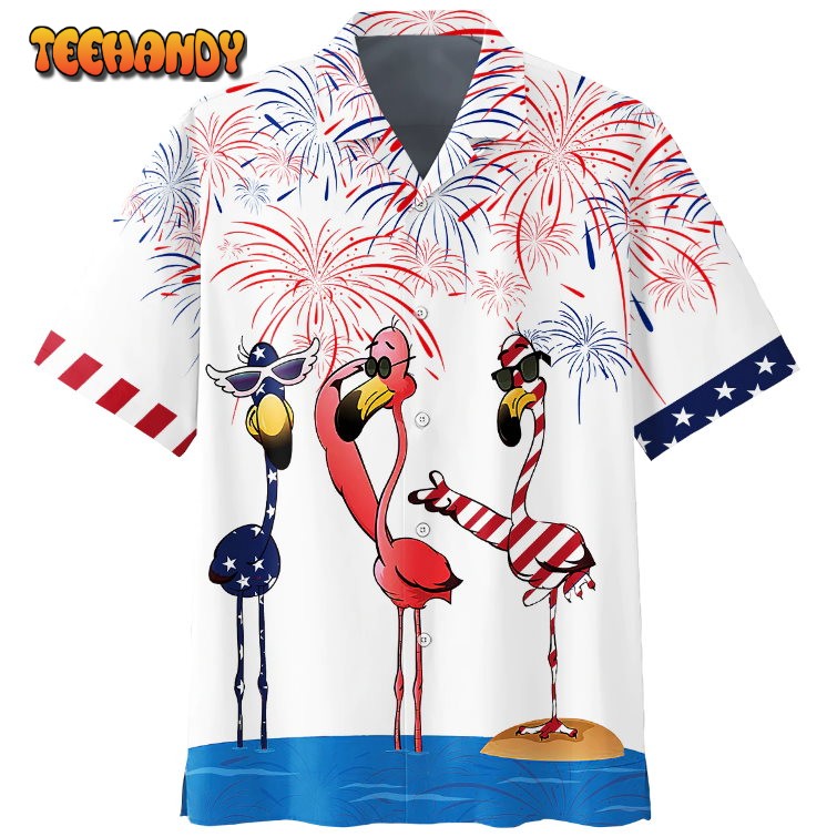 Flamingo Hawaiian Shirt – Independence Day Is Coming Flamingo Hawaii