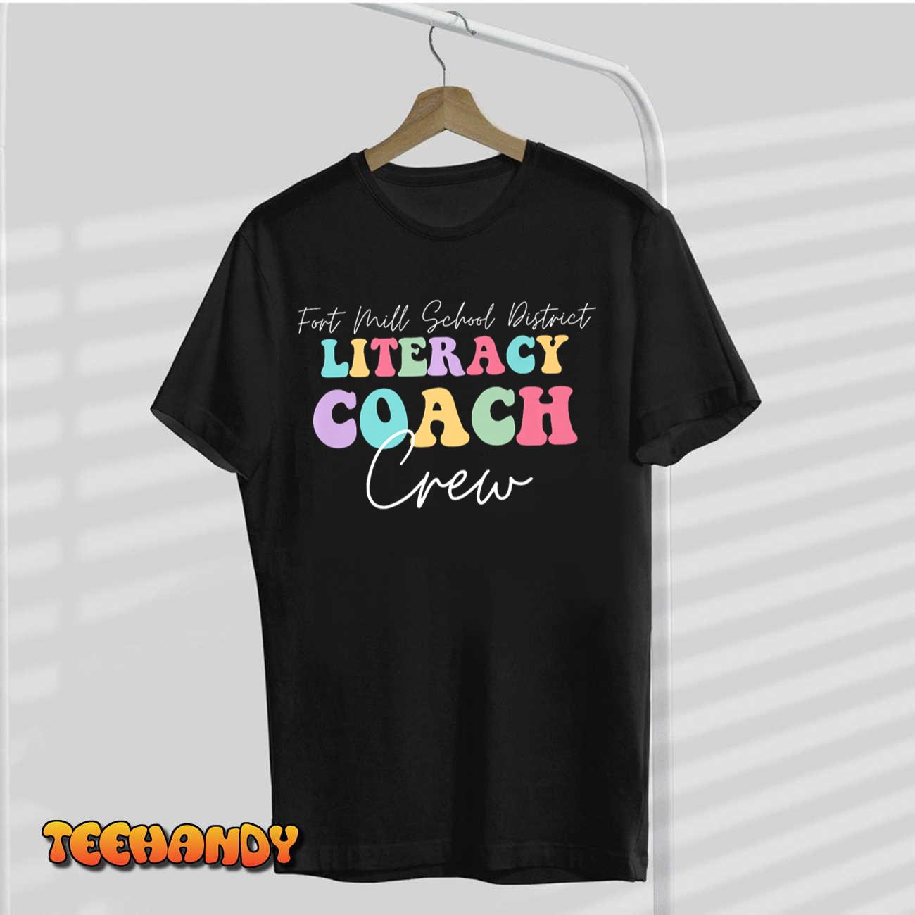 Fort Mill School District Literacy Coach Crew Premium T-Shirt