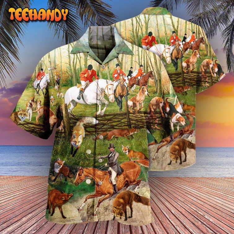 Fox Hunting Weekend Forecast 100 Chanceof Hawaiian Shirt