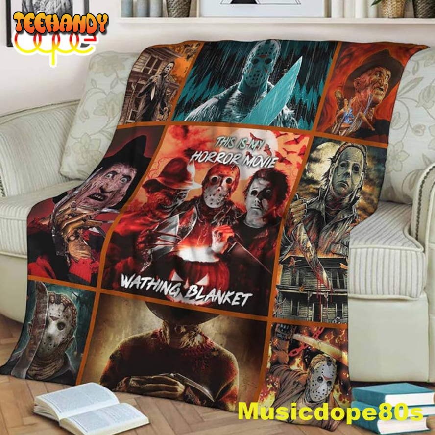 Friend Horror Movie Halloween Blanket