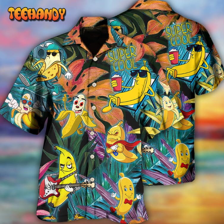 Fruit Banana Funny Style Hawaiian Shirt