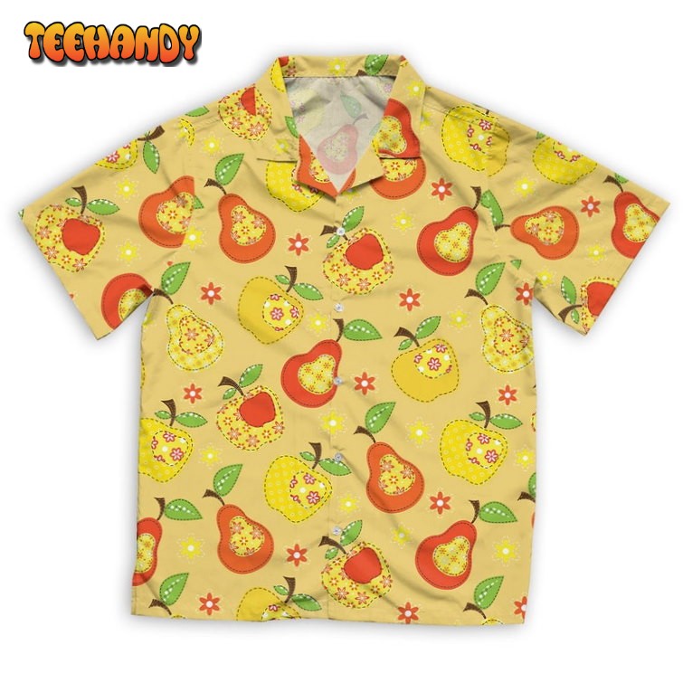 Fruit Pattern Hawaiian Shirt, Aloha Hawaii Shirt For Men, Gift For Summer