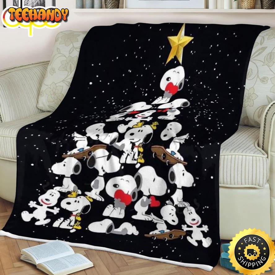 Funny Snoopy Christmas Gift For Blanket Christmas Snoopy