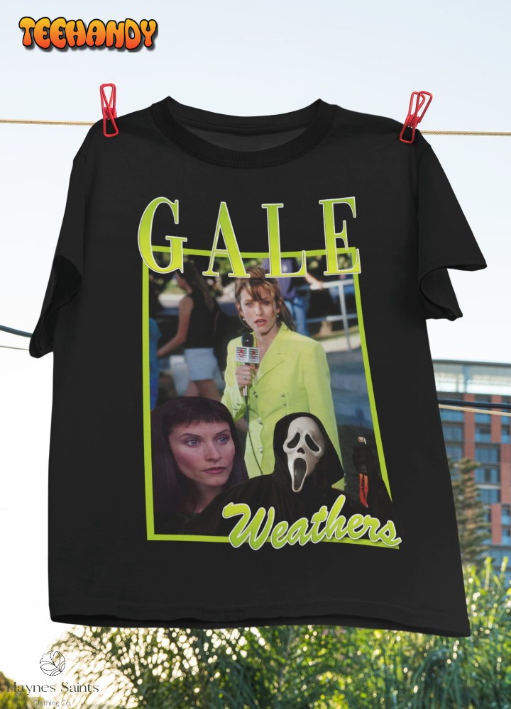 Gale Weathers Scream Tribute T-Shirt, American Horror Movies Shirt