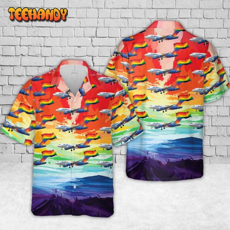 Gay Hawaiian Shirts, Allegiant Airlines Fly With Pride Hawaiian Shirt