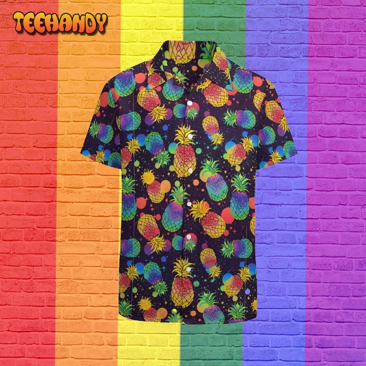 Gay Hawaiian Shirts Lesbian Hawaiian Shirt Rainbow Hawaii Shirt For Lgbtq