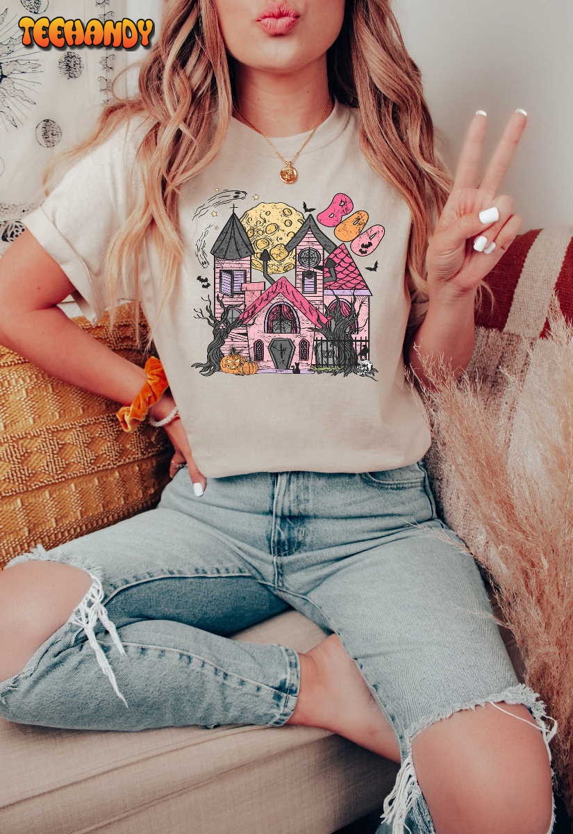 Ghost House Halloween Shirt, Spooky House Shirt, Boo Halloween Shirt