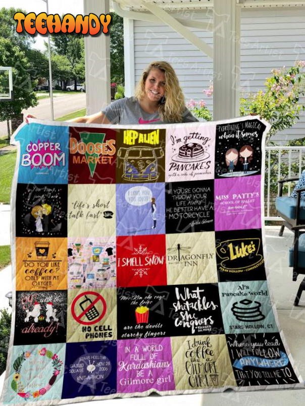 Gilmore Girls 3D Customized Quilt Blanket