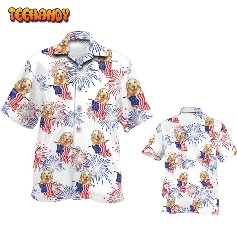 Golden Hawaiian Shirt – Independence Day Golden Hawaii Aloha Shirt