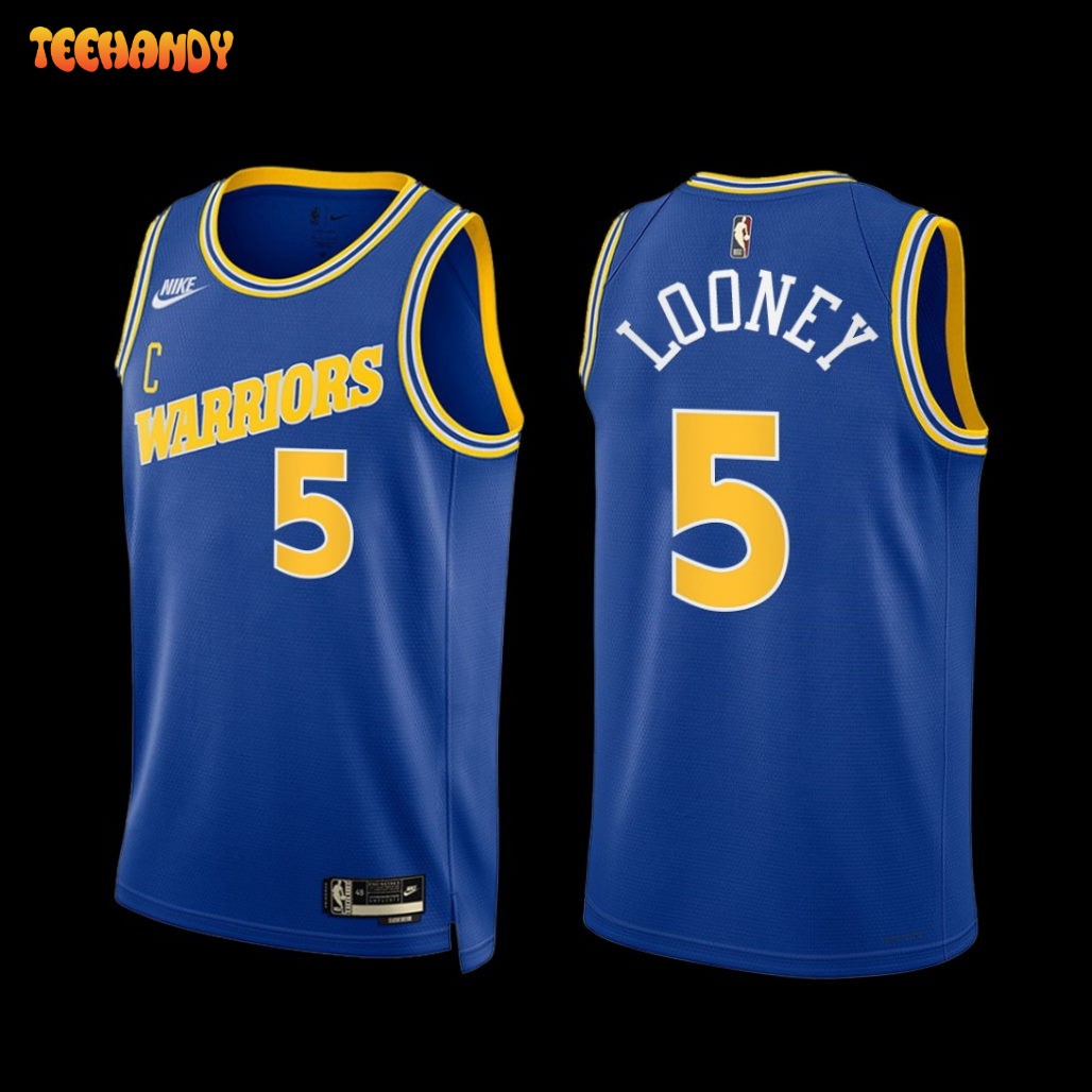 Golden State Warriors Kevon Looney 2022-23 Classic Edition Jersey Blue