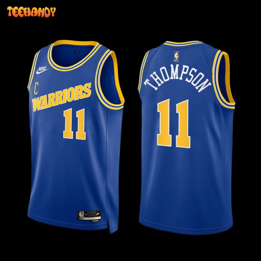 Golden State Warriors Klay Thompson 2022-23 Classic Edition Jersey Blue