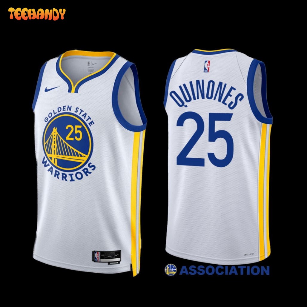 Golden State Warriors Lester Quinones 2022-23 Association Edition Jersey White