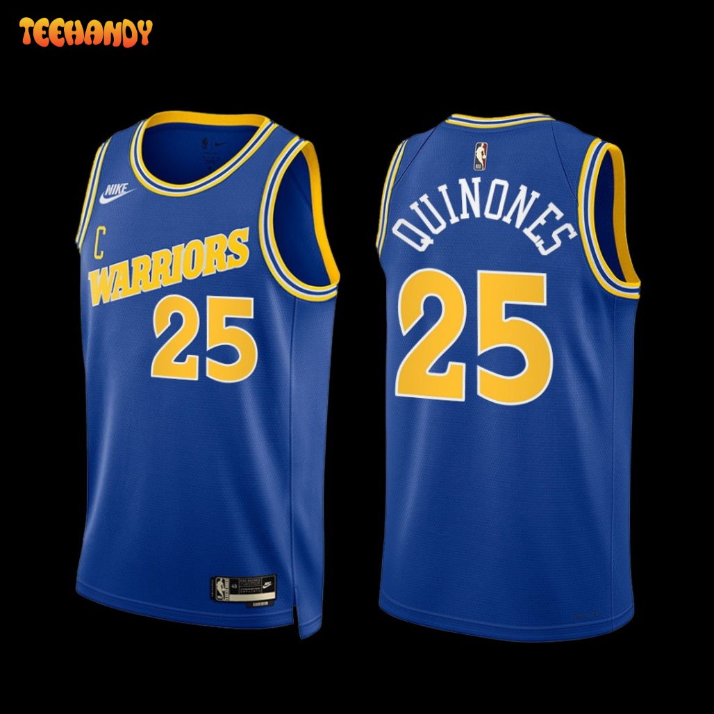 Golden State Warriors Lester Quinones 2022-23 Classic Edition Jersey Royal