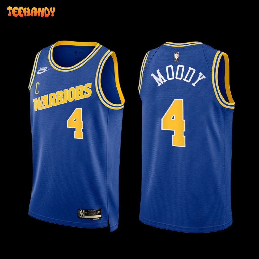 Golden State Warriors Moses Moody 2022-23 Classic Edition Jersey Blue