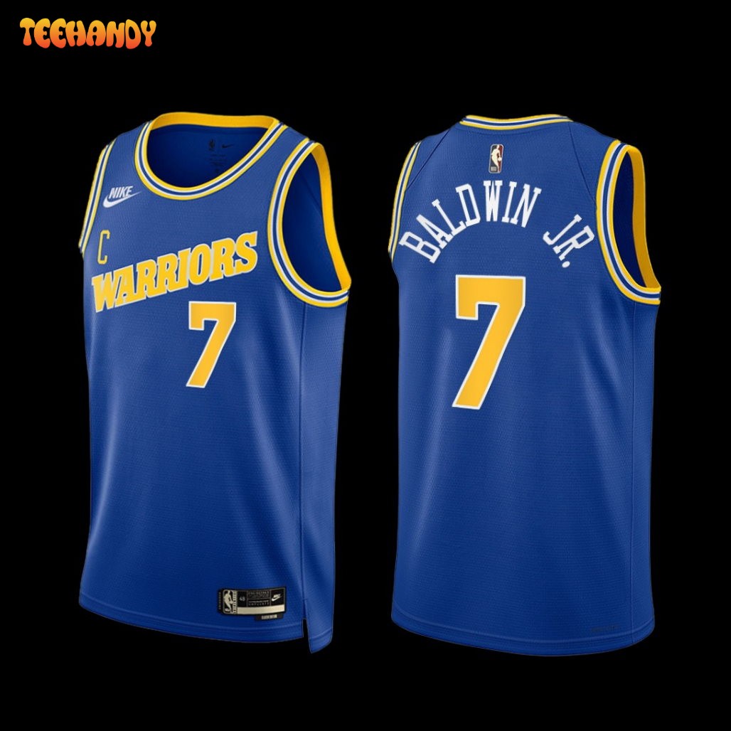 Golden State Warriors Patrick Baldwin Jr. 2022-23 Classic Edition Jersey Blue