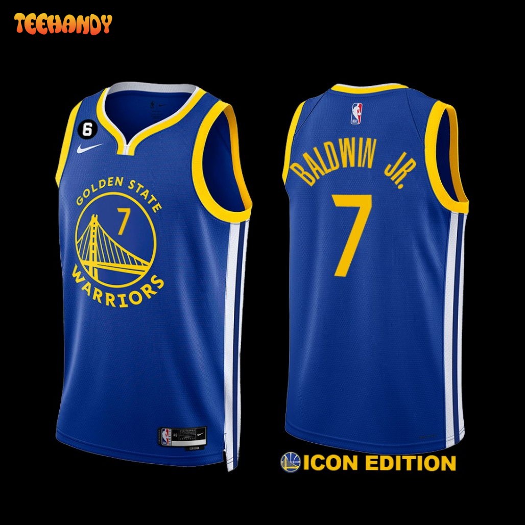 Golden State Warriors Patrick Baldwin Jr. 2022-23 Icon Edition Jersey Royal