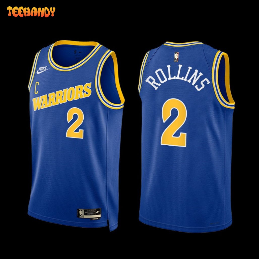 Golden State Warriors Ryan Rollins 2022-23 Classic Edition Jersey Blue