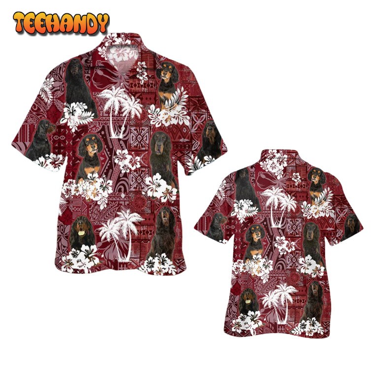 Gordon Setter Hawaiian Shirt, Dog Hawaii Shirt For Men Women