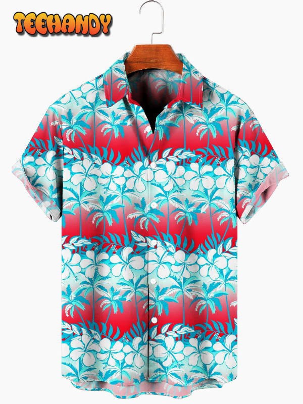 Gradient Hawaiian Shirt Aloha Shirt For Summer Vibes Cool Hawaiian Shirt