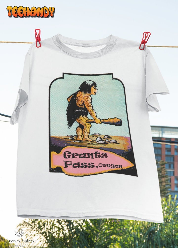 Grants Pass Oregon Vintage Travel Decal Classic T-Shirt