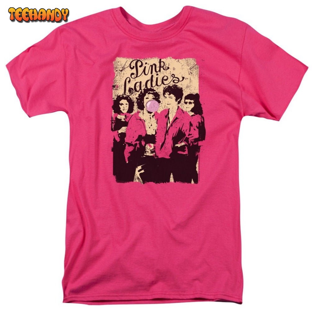 Grease Pink Ladies Hot Pink Unisex T Shirt