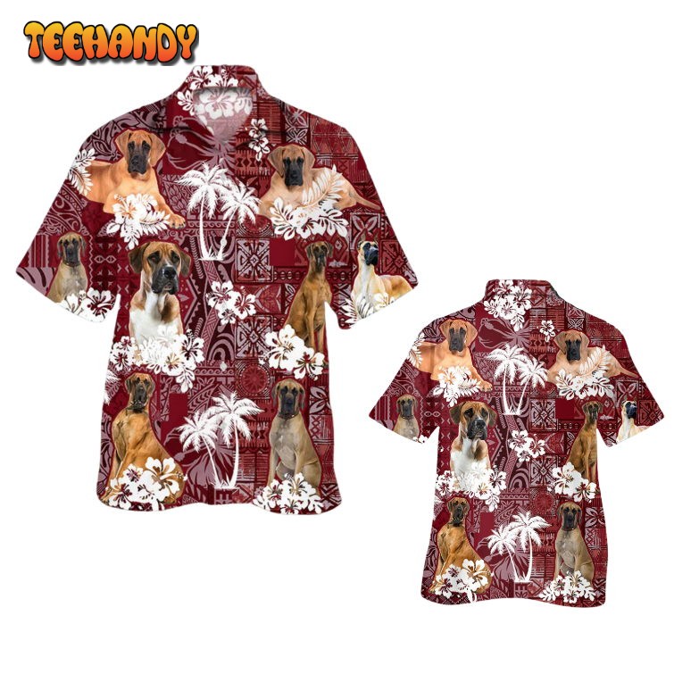 Great Dane 3 Hawaiian Shirt, Hawaiian Shirt For Dog Lovers