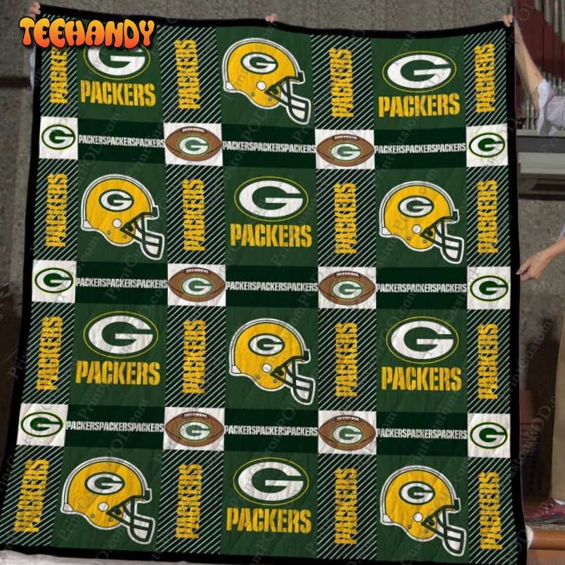 Green Bay Packer 3D Quilt Blanket