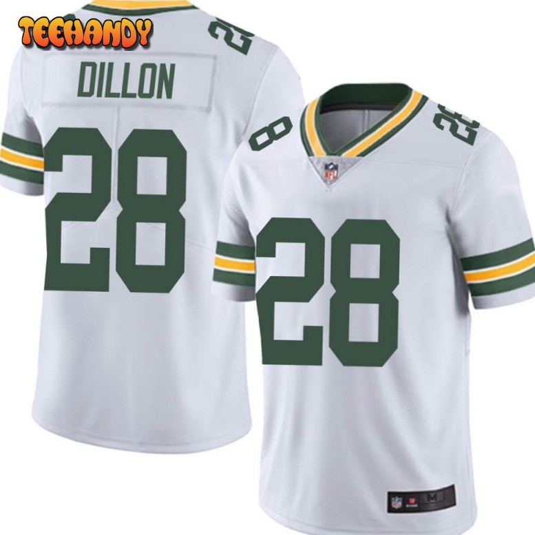 Green Bay Packers AJ Dillon White Limited Jersey