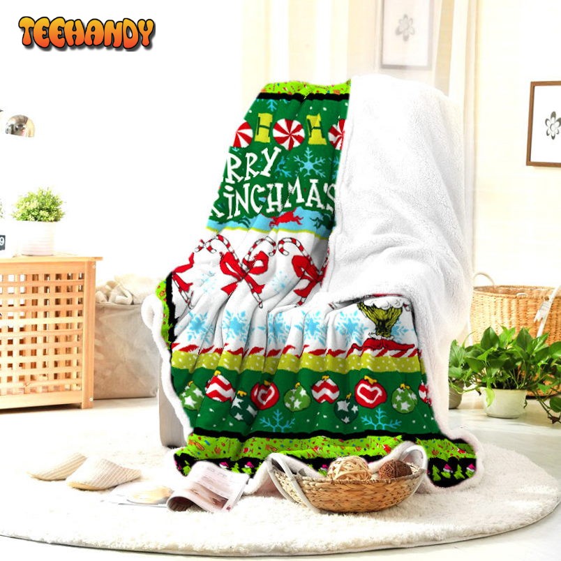 Grinch Blanket Merry Christmas Grinch  Grinch That Stole Christmas