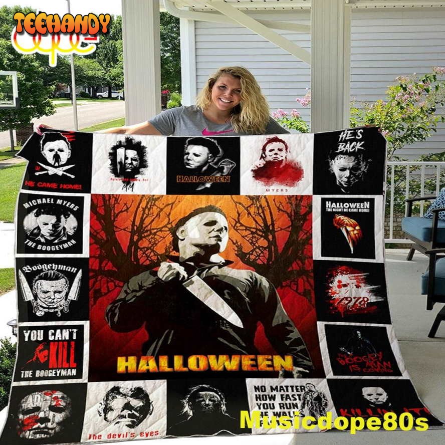 Halloween Michael Myers The Shape Horror Movie Blanket