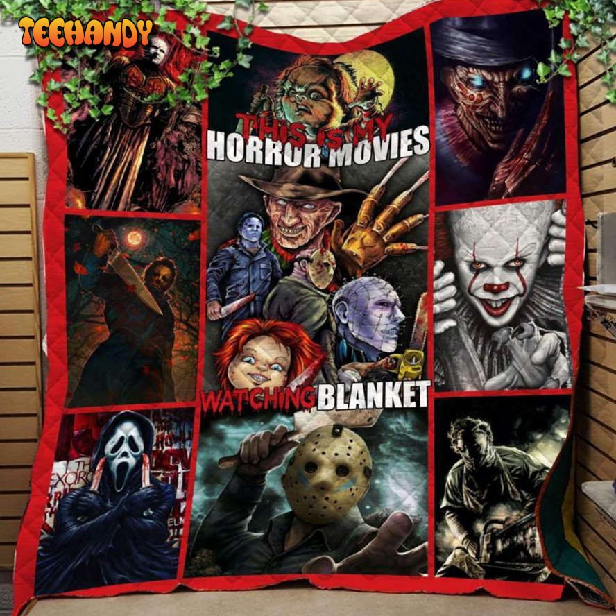 Halloween Movies Sherpa Blanket Christmas Ideas Halloween Throw Blanket