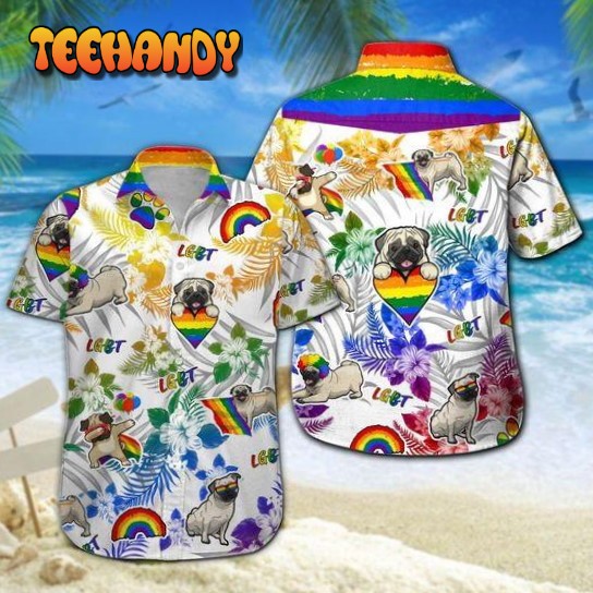 Happy Pride Month Hawaiian Shirt, Pride Rainbow Hawaiian Shirt For Gaymer